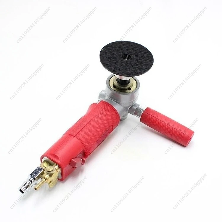 3/4 Inch Air Pneumatic Sander Water-feed Mill Wet Polisher Tool Machine for Stone Polishing，4300rpm Water Mill