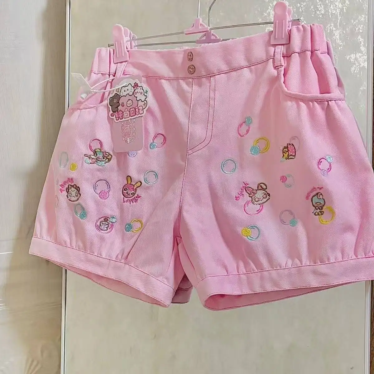 Kawaii Print Lolita Shorts Women Japanese Fairy Grunge Y2K Shorts Cute Daily Fashion Outfit chic