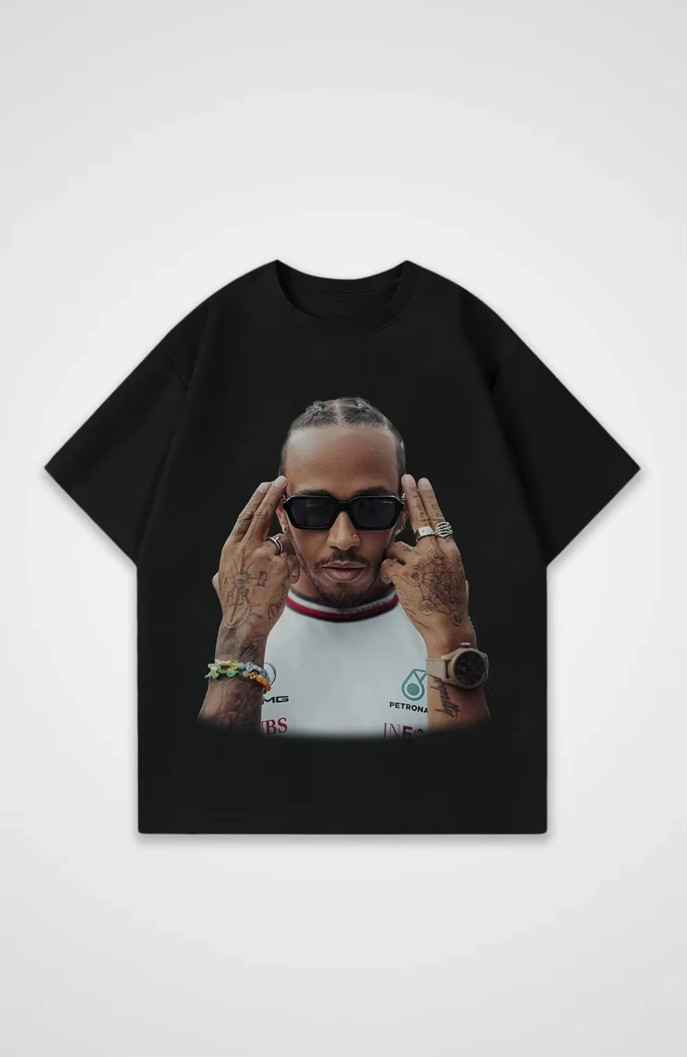 

Классическая футболка 2025 года Lewis Hamilton, индивидуальная рубашка Racer Y2K, топ большого размера с круглым вырезом, повседневная хлопковая мужская и женская футболка