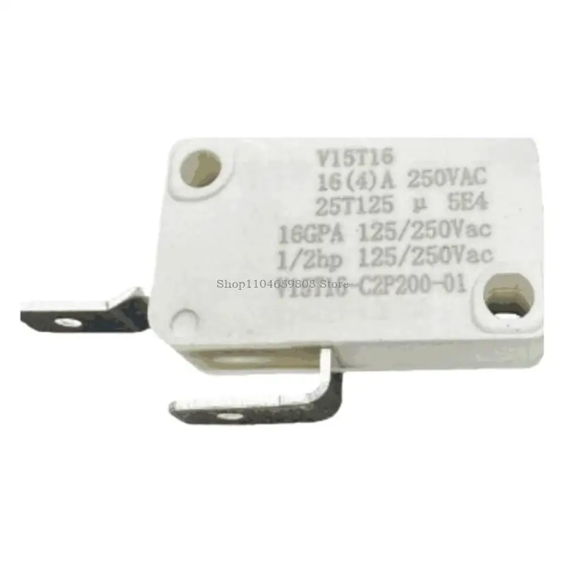 Action Contact Part V15T16-C2P200-01 16A 250VAC 1NO Push Button Blade Pin Replacement for Appliance Service and Circuit Control