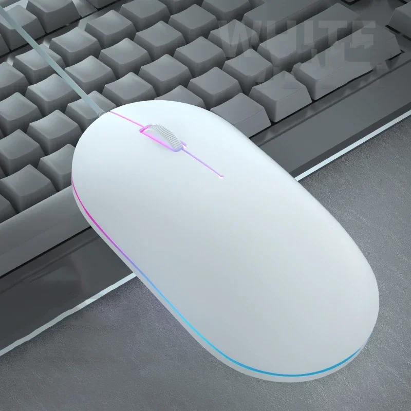 Verdrahtete Maus Tragbare Magic Slient Ergonomische Mäuse RGB Hintergrundbeleuchtung Gamer Maus Für PC Computer Laptop Notebook Gaming Mause