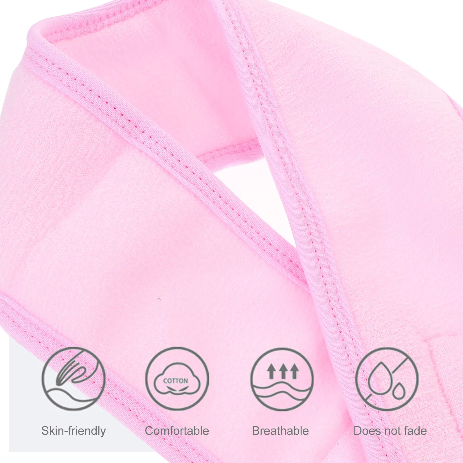 

Набор: повязка для умывания из мягкой ткани, нескользящая повязка для макияжа, губка для лица для женщин, для ухода за кожей, спа-процедур, ухода за волосами