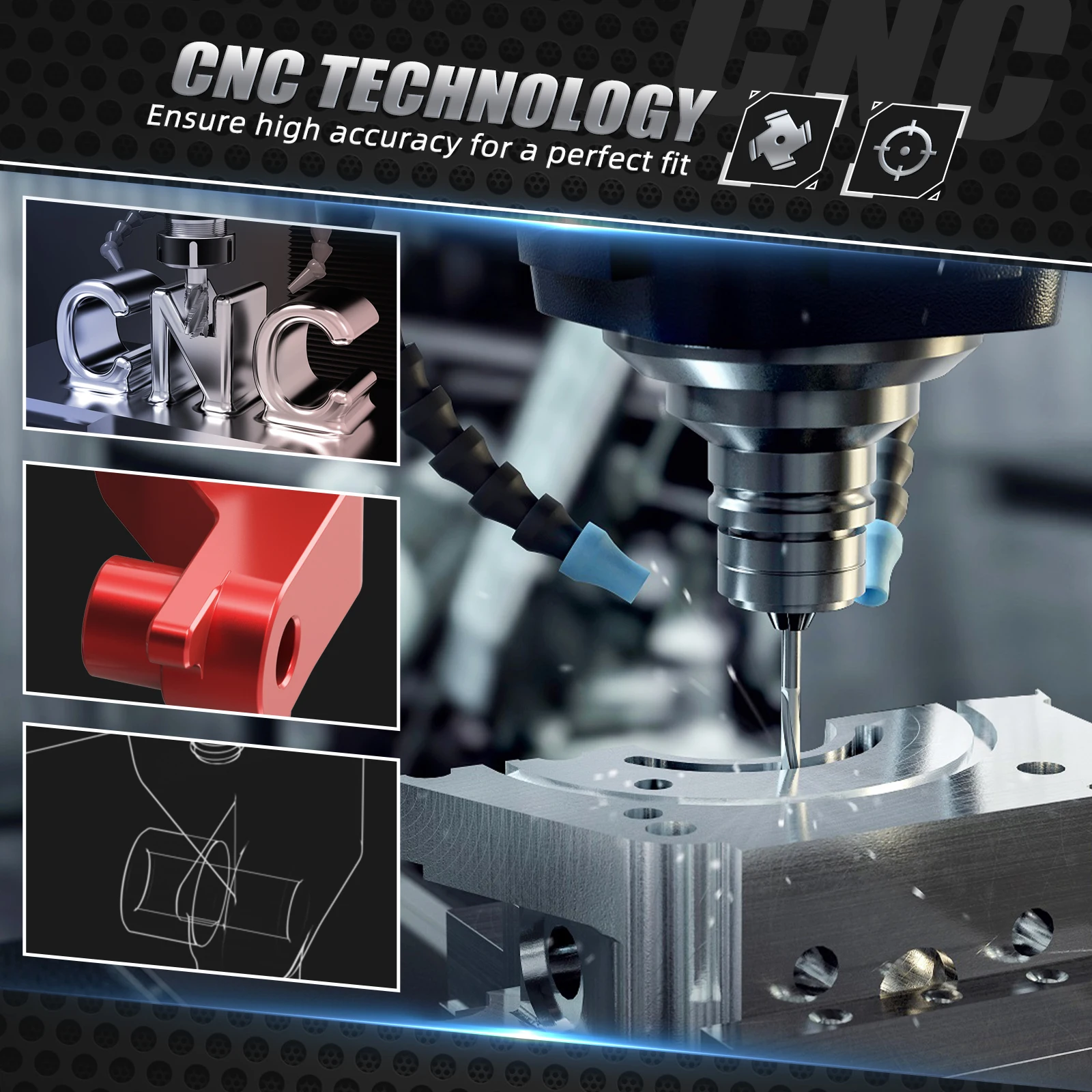 NICECNC For Honda XR650L XR 650L 650 L 1993-2025 2024 Motorcycle Right Footpeg Footrest Foot Peg Mount Bracket Holder Aluminum