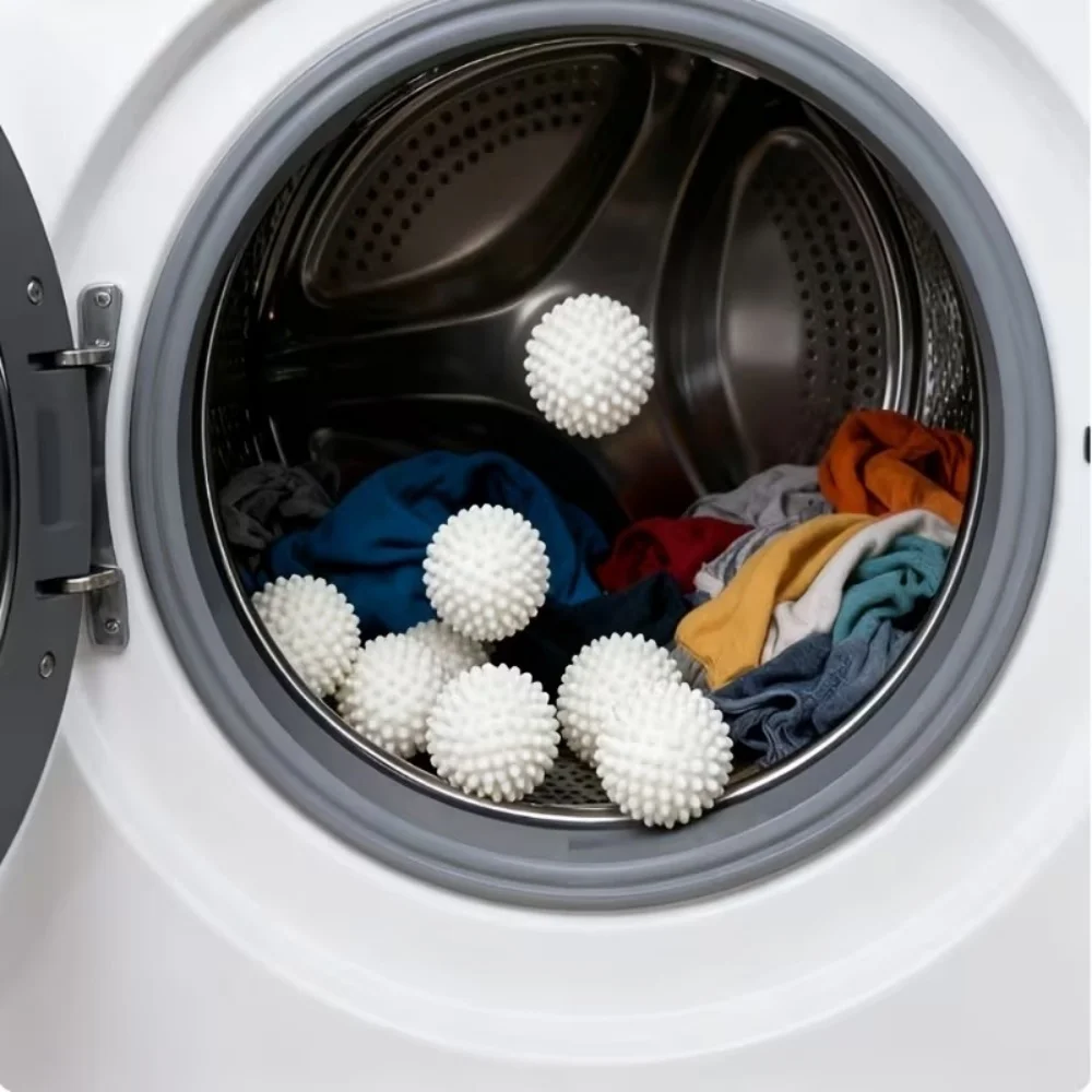 5PCS Laundry Balls Anti-Winding Magic Laundry Balls Drying Cleaning Ball Reusable Household Washing Machine Clothes Softener