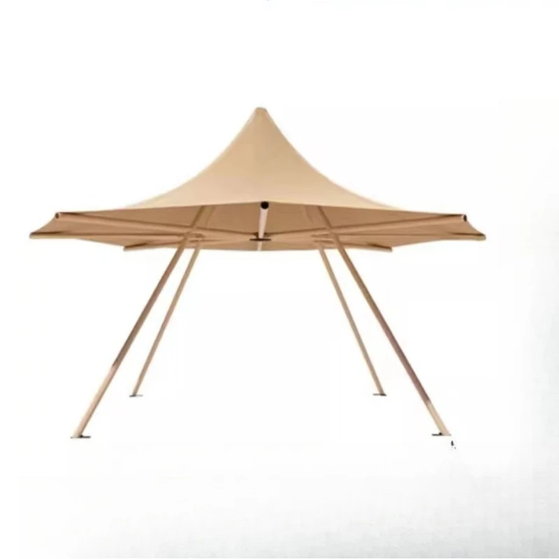 

Camping tent Indian tent Big straw hat Large canopy Processing Outdoor campground