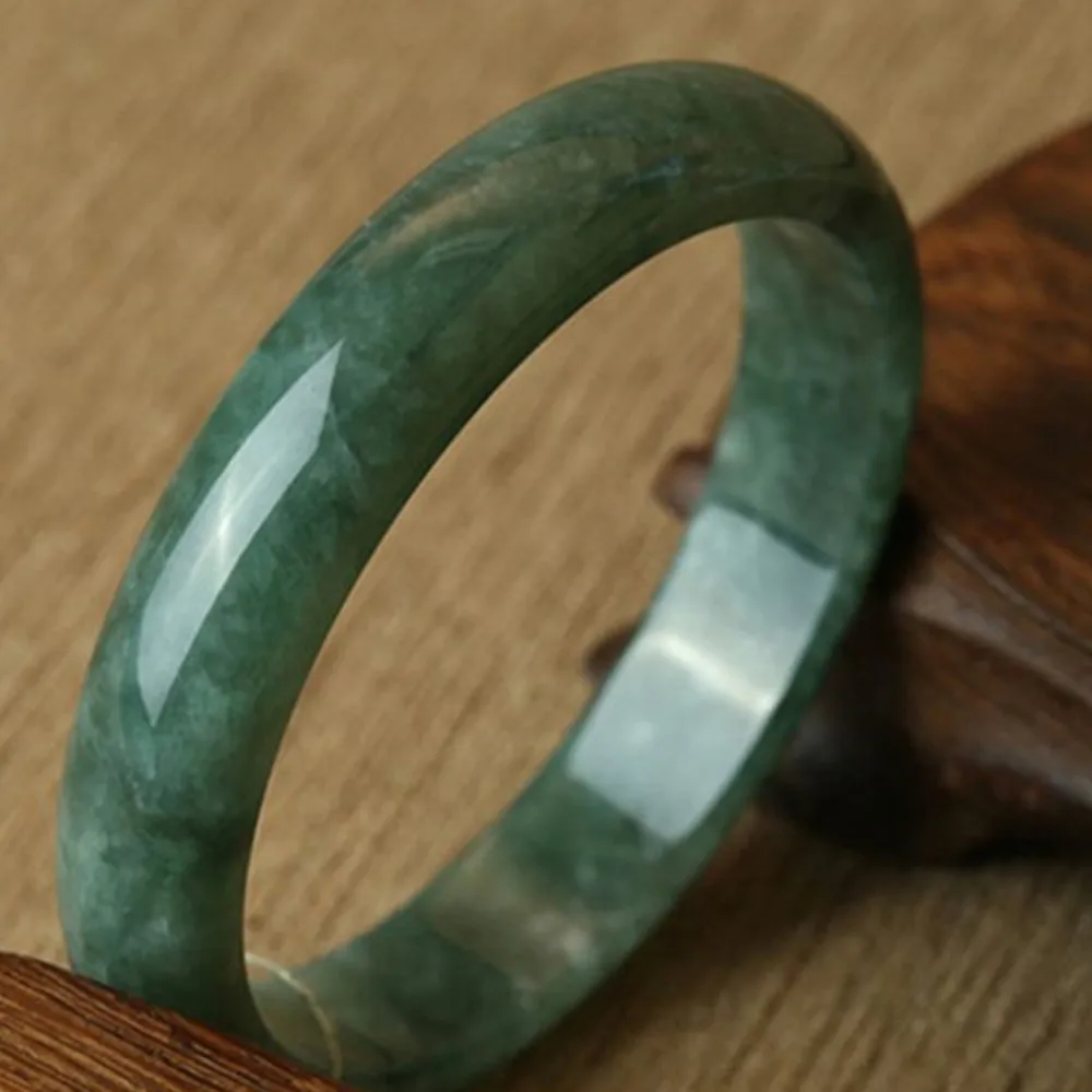 Quality Hand Ring Genuine Natural Bracelet Jadeite Bangle Real Chinese Jades Stone Accessories Jewellery Amulet Gifts