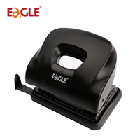 Eagle 2-hole Paper punch，25-sheet capacity，with residue Container，with gauge，Binding supplies for home, school and office