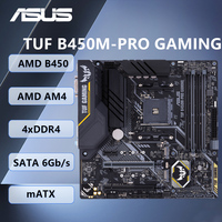 ASUS TUF B450M-PRO GAMING AMD B450 AM4 Motherboard Support Ryzen 5 5600X/5600 7 5800X3D 5 3600 9 5900X CPU M.2 SATA 6Gb/s mATX
