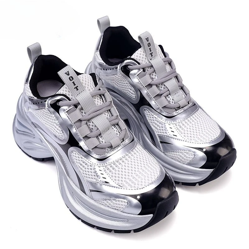 New Arrival Running Shoes Comfortable Sports and Leisure Good Quality Outdoor Sports Shoes Thick Soled Running Sports Shoe Women