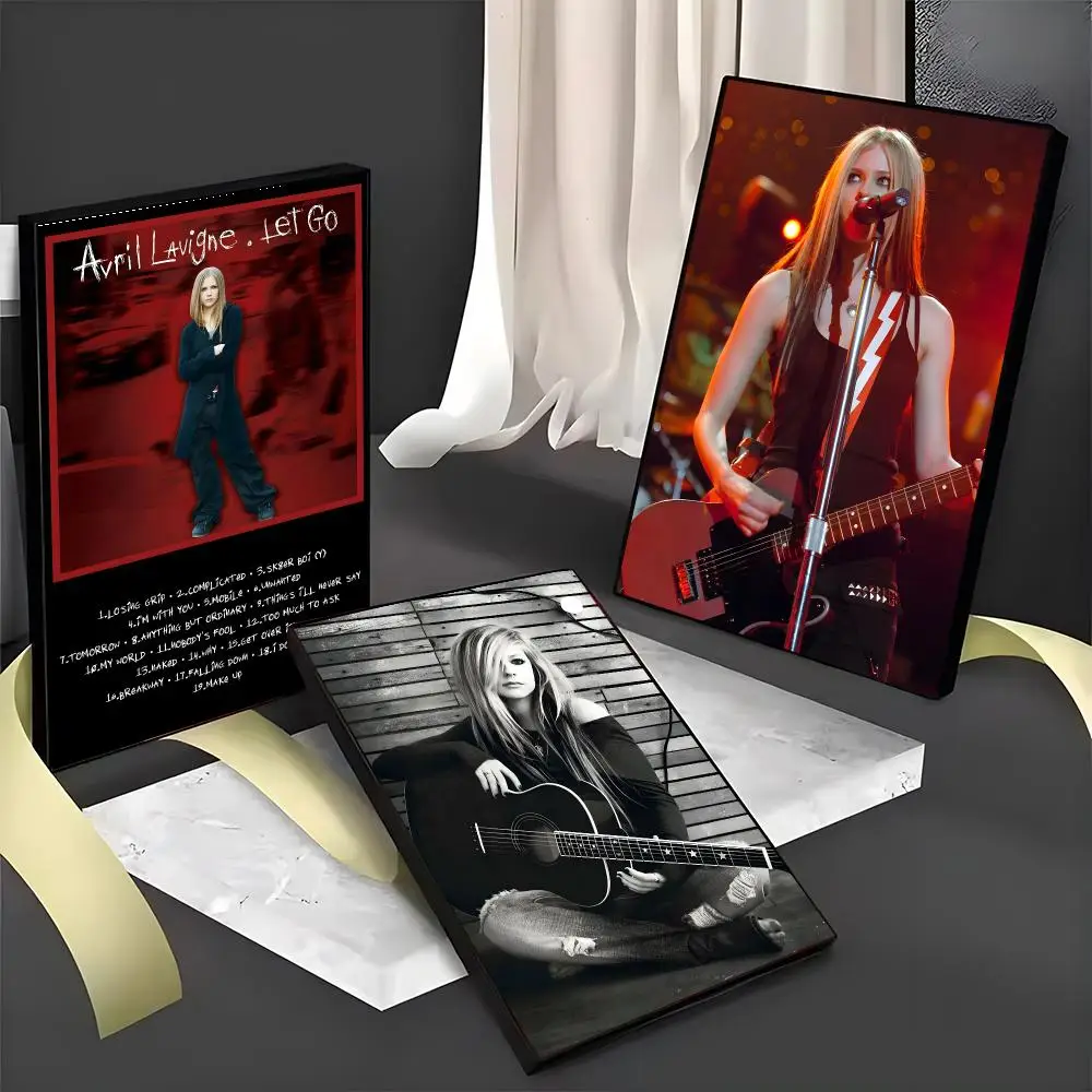 Singer A-Avril Lavigne Poster PC Hot Poster Art HD Canvas AAA Advanced Aesthetic Printing Paper Wall Art For Living Room Home De