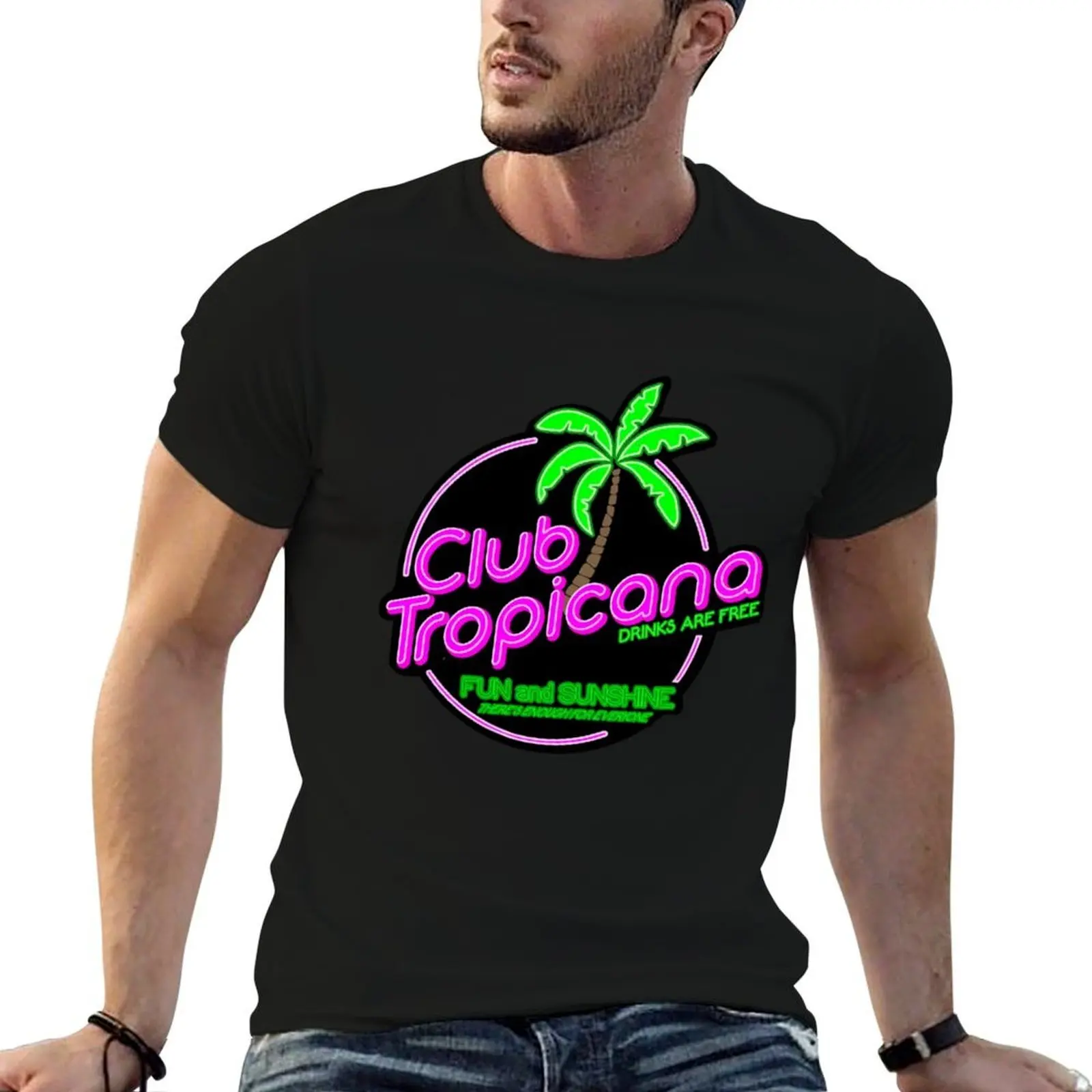 

Tropicana Drink T-Shirt funny t shirts cotton anime tshirt man t shirt heavy cotton T-Shirt