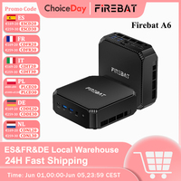 FIREBAT A6 Latest MINI PC AMD Ryzen 7 6800H 16GB DDR5 RAM 512GB SSD WIFI6 BT5.2 Portable Desktop MINI-PC Computer