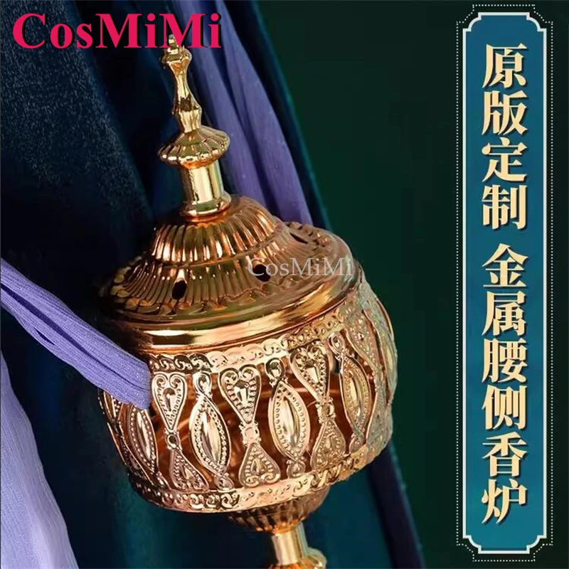 Cosmimi jogo genshin imapct xiao cosplay traje v2.0 moda bonito uniforme de combate masculino carnaval festa role play roupas novo