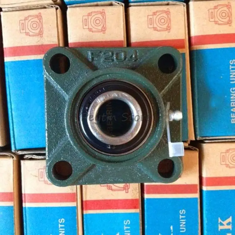 

1Pc UCF201 202 203 204 205 206 207 208 209 210 Outer Spherical Square Seat Bearing