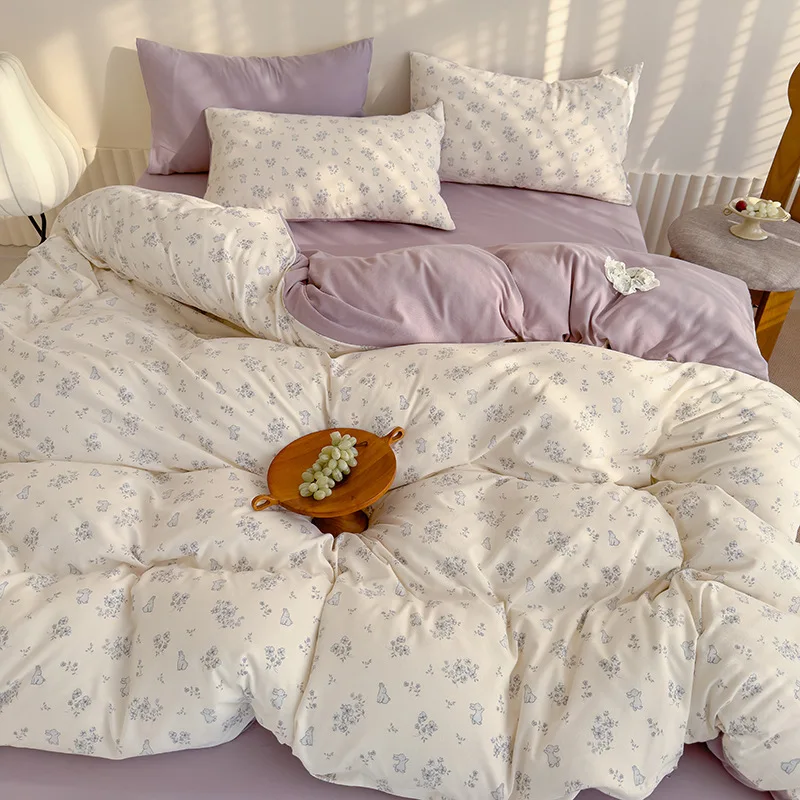 

Customizable Class A Maternal and Infant Aerobic Knitted Cotton Four-piece Set