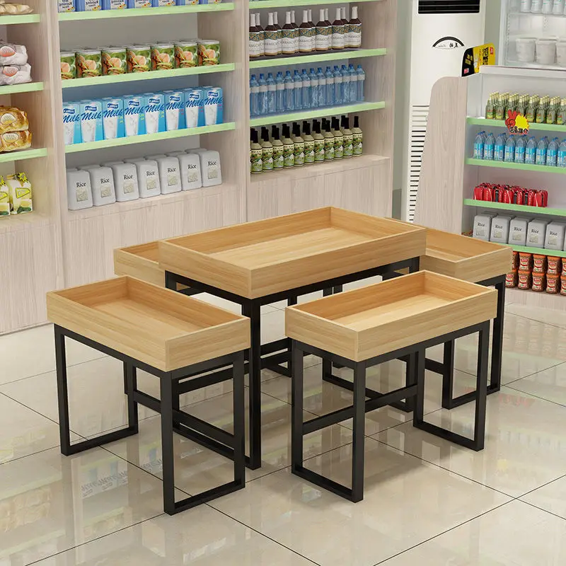 Shopping mall promotional rack promotional car display stand supermarket broken code promotional stand dumping goods stack head