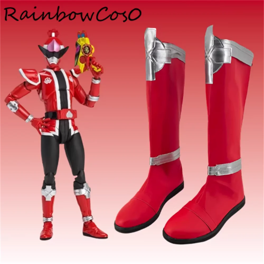 Momoi Taro Avataro Sentai Donbrothers Cosplay Shoes Boots Game Anime Halloween Christmas RainbowCos0 W5623