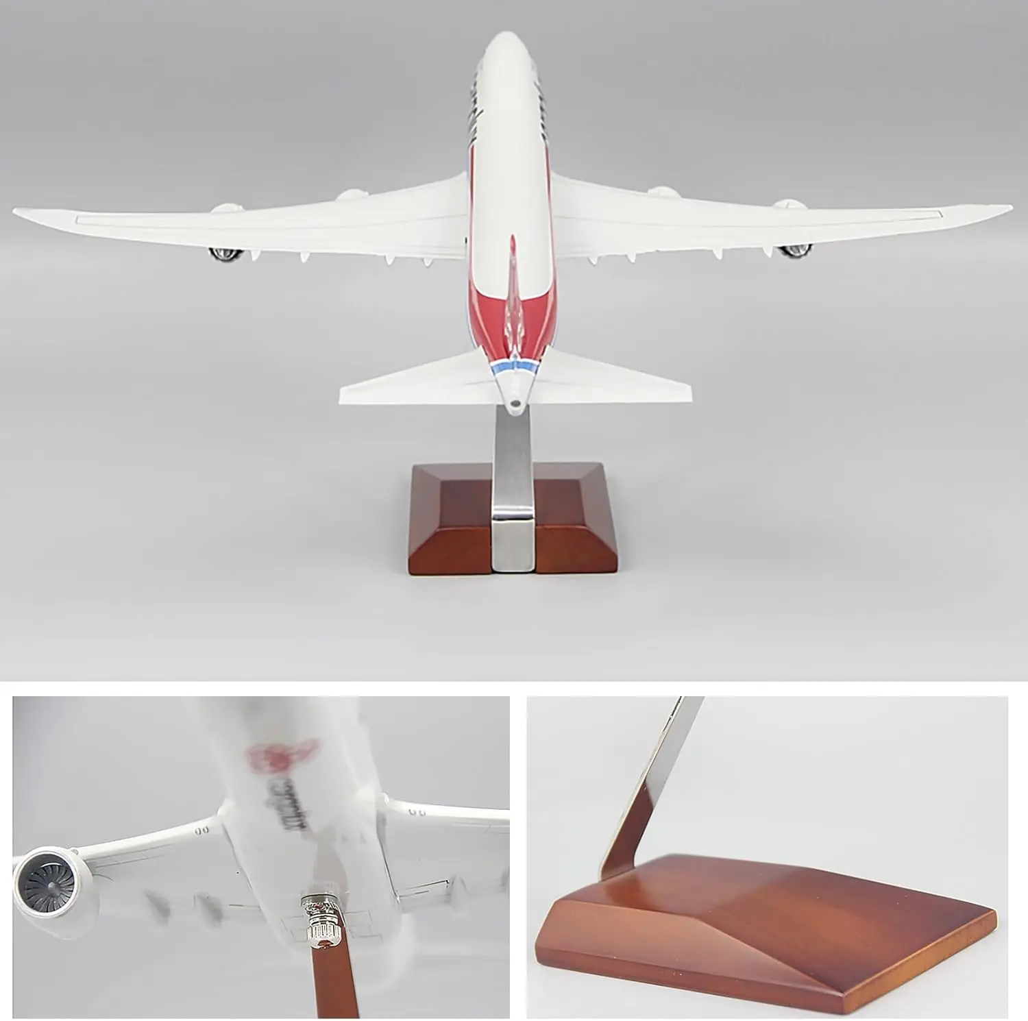 1:200 Cargolux B747-8F Aereo Modello in miniatura LX-VCB Aereo da passeggeri Regalo Ornamento Modello di aereo di simulazione