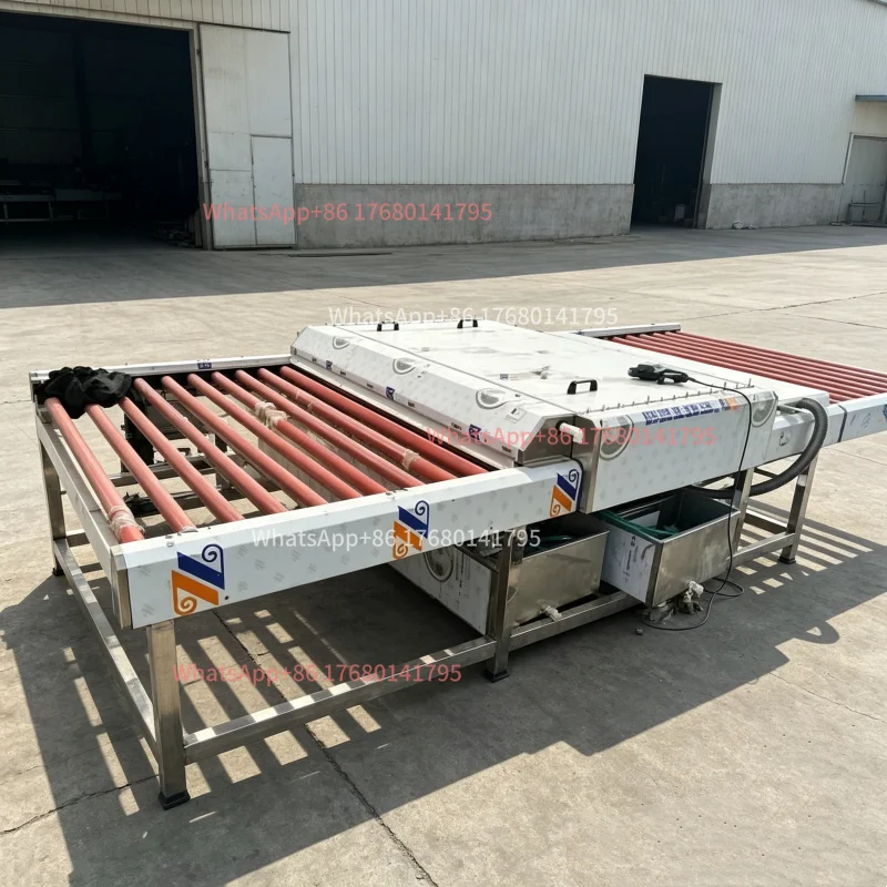 Horizontal Glass Washing & Drying Machine Industrial Glass Washer Cleaning Processing Equipment