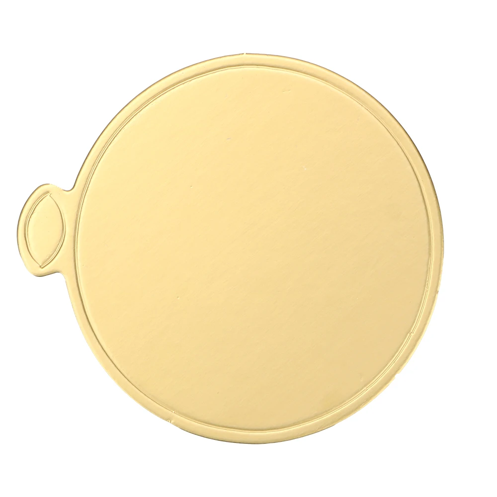 عروض الحلوى الذهبية ، حلوى كيك مستديرة ، كيك من الورق المقوى ، واقيات ورقية من الورق المقوى ، صينية تزيين للكعك ، ألواح من الورق المقوى لكل عبوة