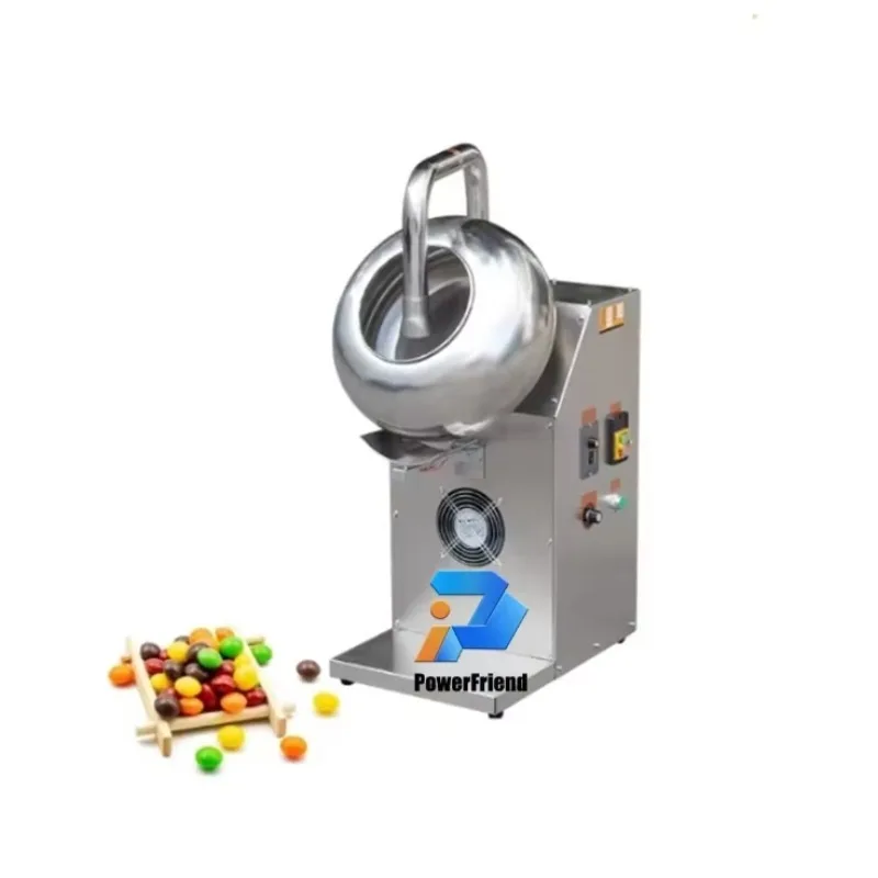 Sugar Coating Polishing Machine Chocolate Panning Automatic Coater