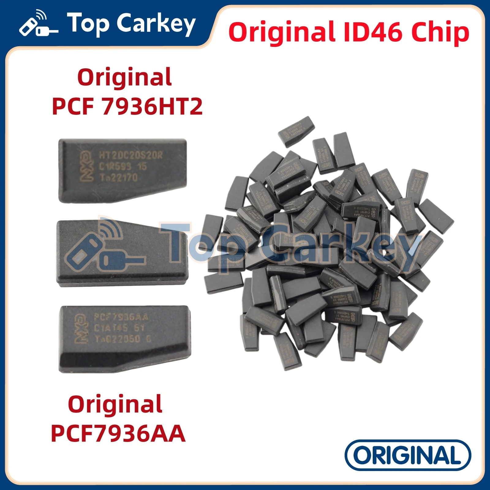 

3/5/10pcs Original PCF7936AA 7936HT2 ID46 Car Key Chip Transponder for Renault Peugeot Nissan Hyundai Kia Chevrolet Opel