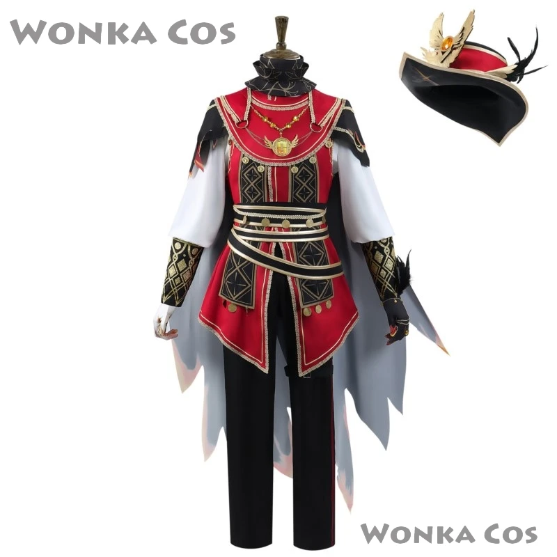 Norton Campbell Cosplay Costume Game Identity V Prospector Cosplay Suit Hat Party Clothing Adult Men Halloween Carnival Uniforms