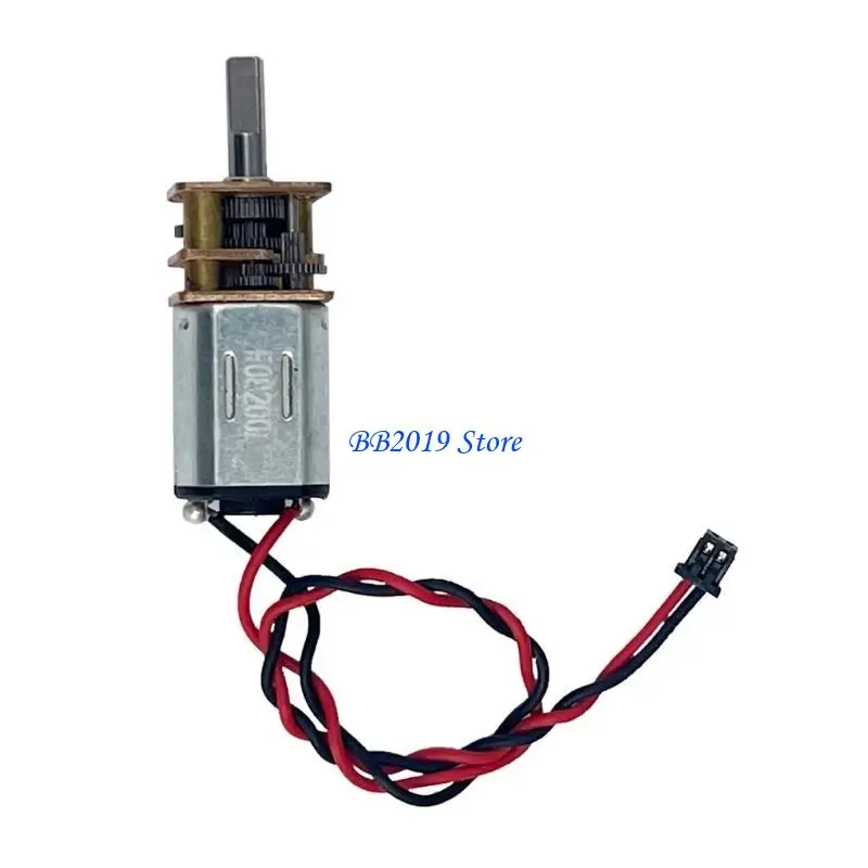 Q0KB DC3V-6V Tensões Duplas Motor Metal Preciso Motores Engrenagem Baixo Ruído para Robótica Hobbyists E Projeto STEM