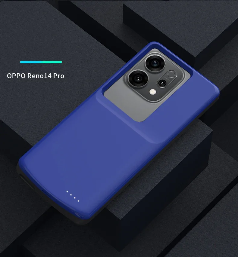 10000mAh Slim New Power Bank Case for OPPO Reno Series 14 13 12 11 Pro 10 9 Pro Rechargeable Battery Charger Cases Phone Cover