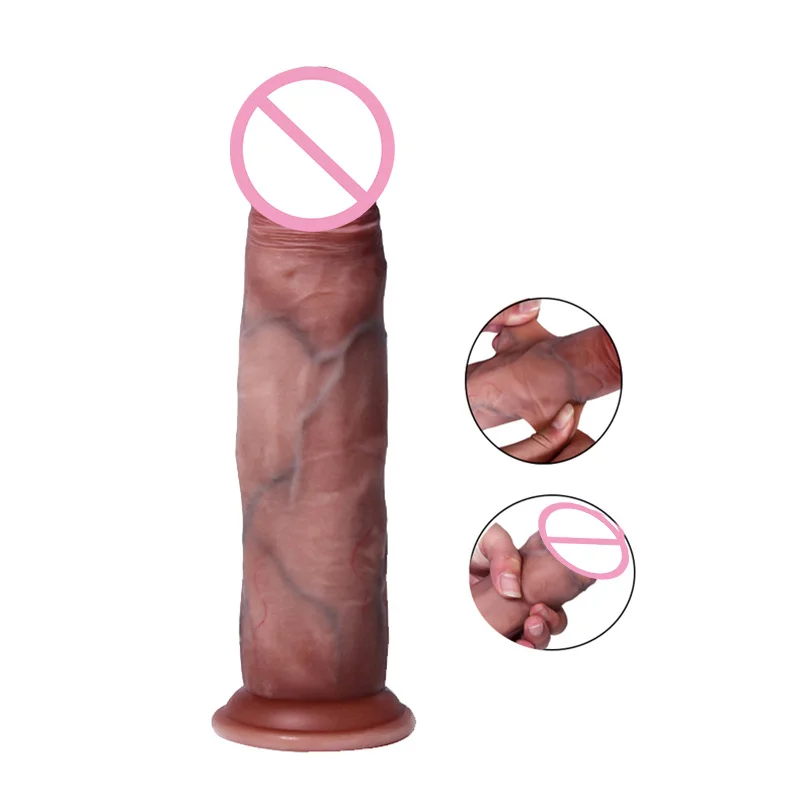 

Realistic Dildos Feels Like Skin Huge Suction Cup Anal Dildos Adult Sex Toys For Women Liquid Silicone Dildo