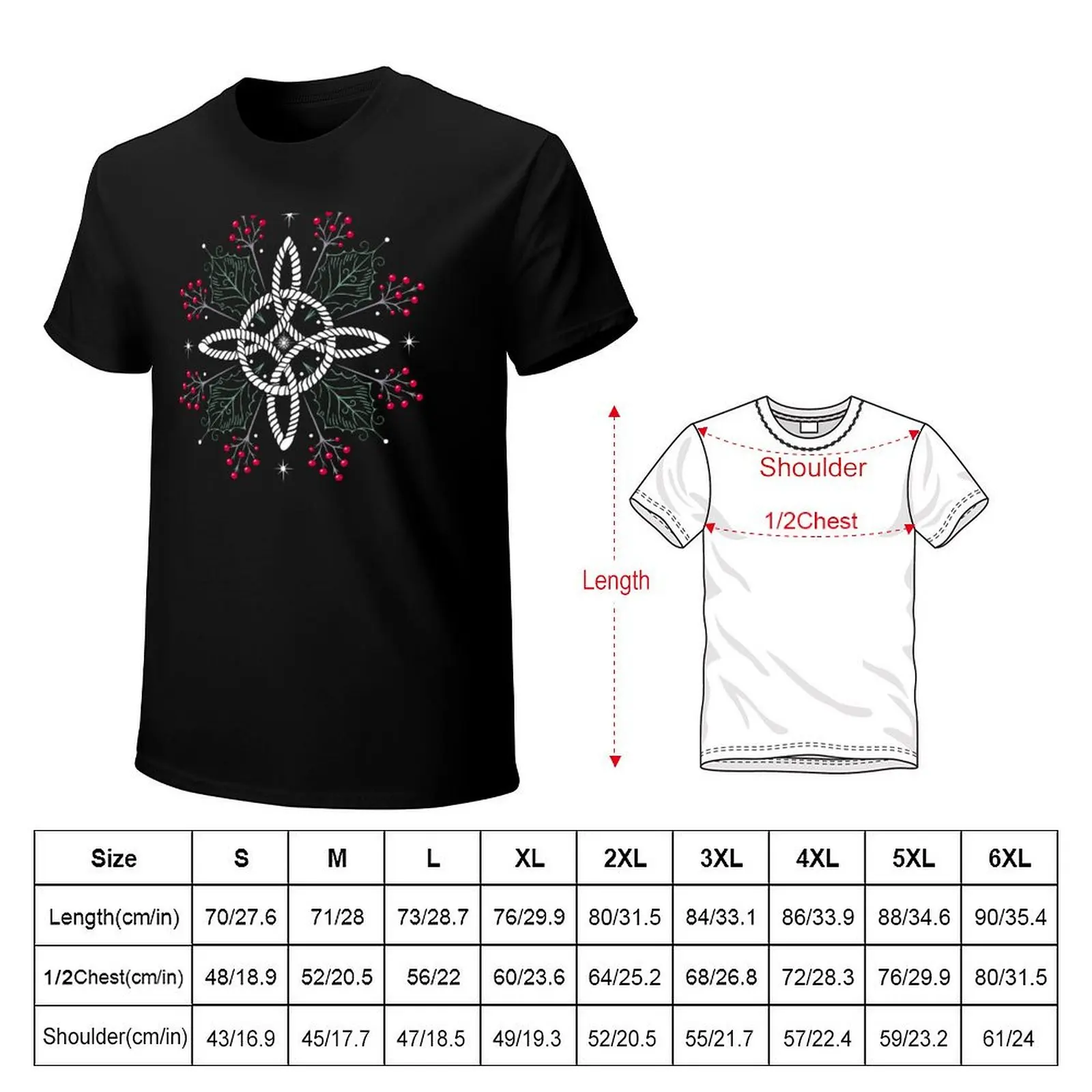 Witch's Knot Ilex Holly T-Shirt Outdoor Work Short Sleeve Top