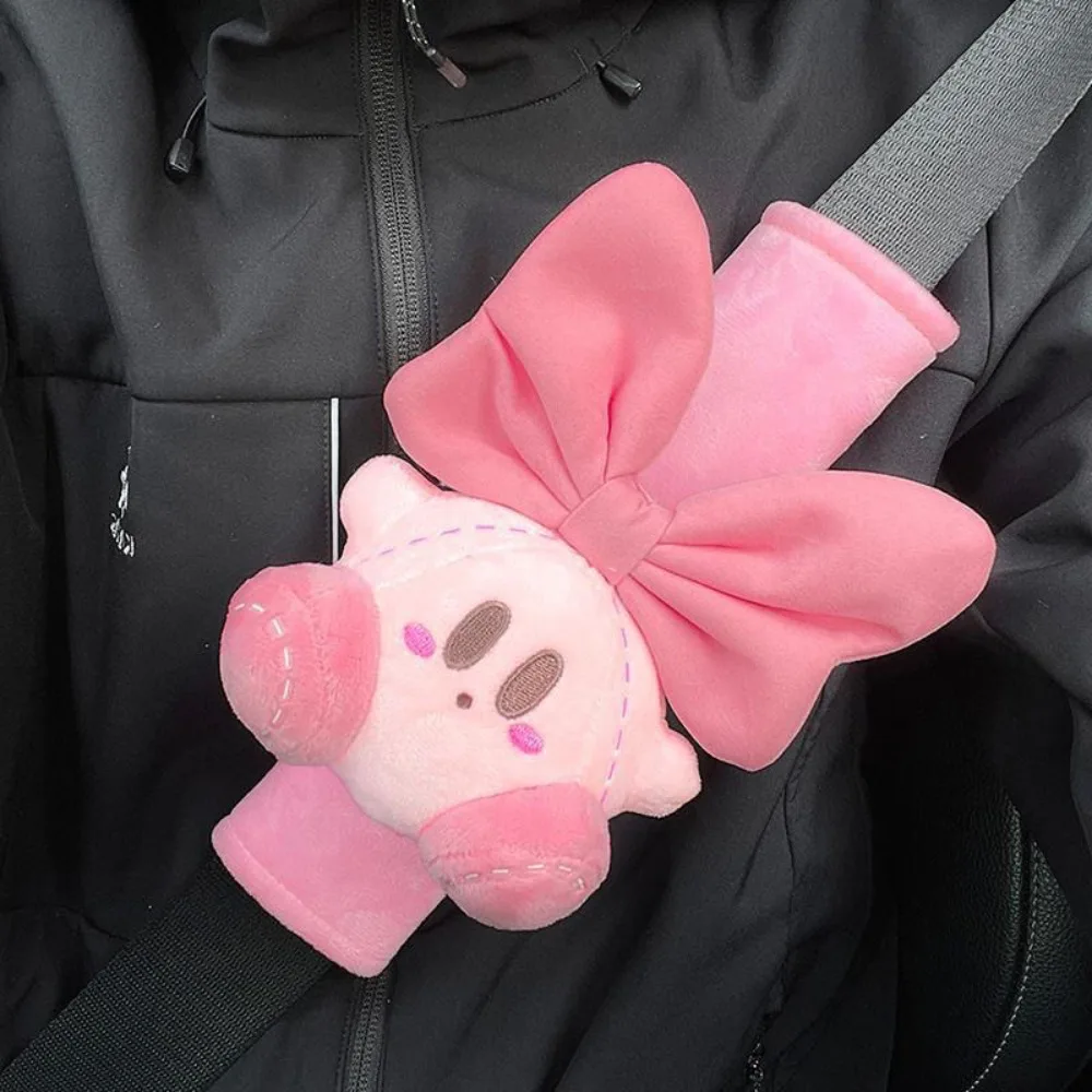 

Bow Star Kirby, an extended car seat belt shoulder protector, interior decoration gift