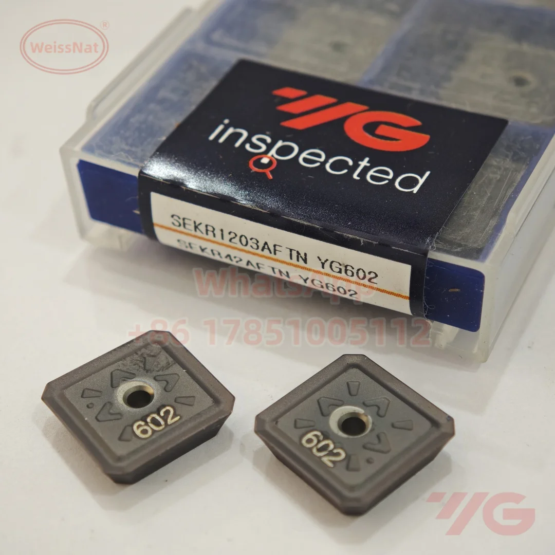 

YG-1 SEKR1203AFTN YG602 Твердосплавная пластина SEKR Фрезерная пластина