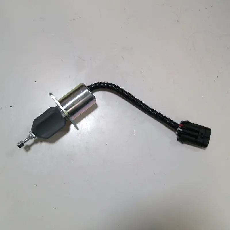 Factory Supply 3931570 Engine Parts Shutoff Valve Fuel Shut off Fuel Shutdown Solenoid Double Head Fuel Shutoff Valve