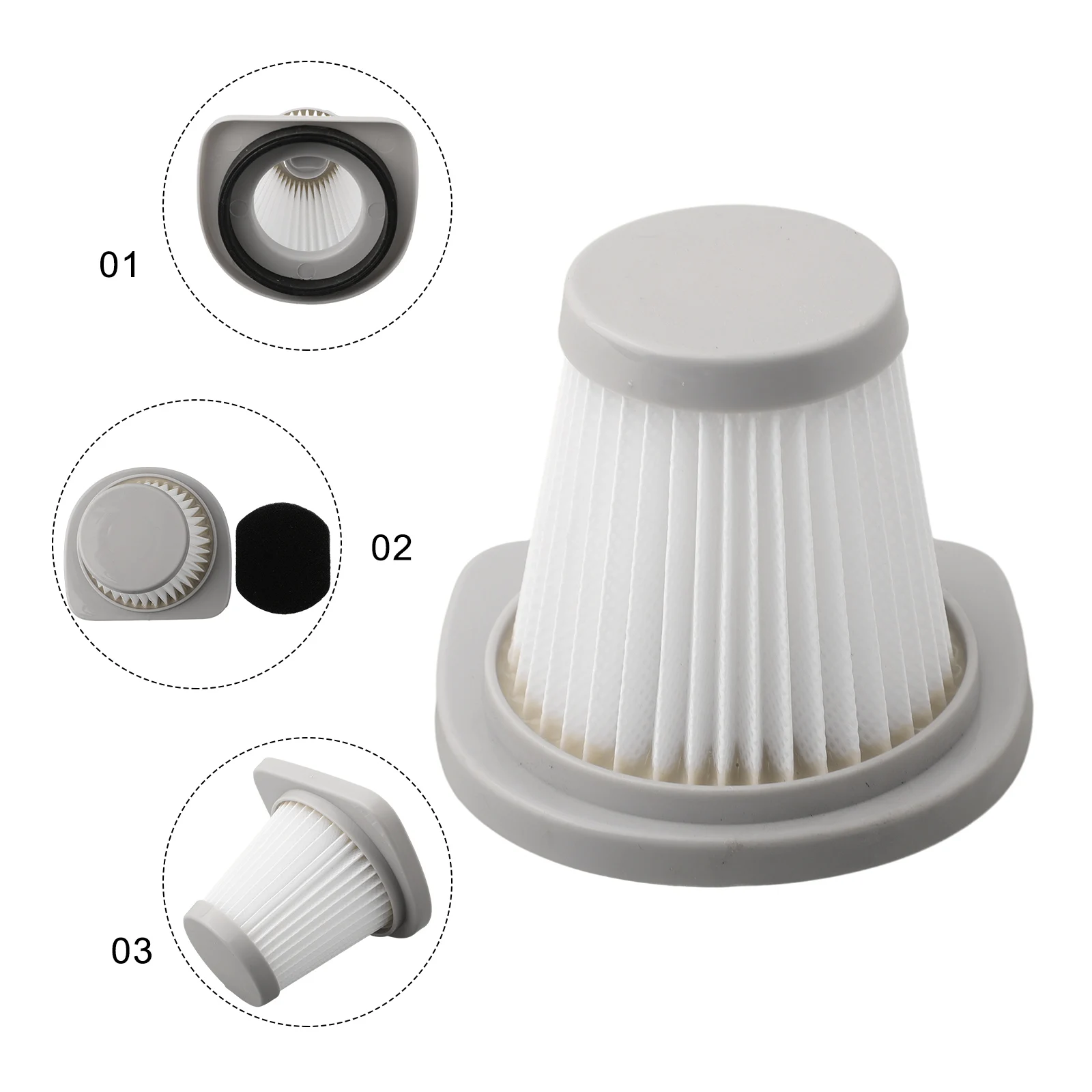 Vacuum Cleaner Filter Compatible with For BergHOFF For Mrnica For Merlin Effective Dust Capture Optimum Cleaning