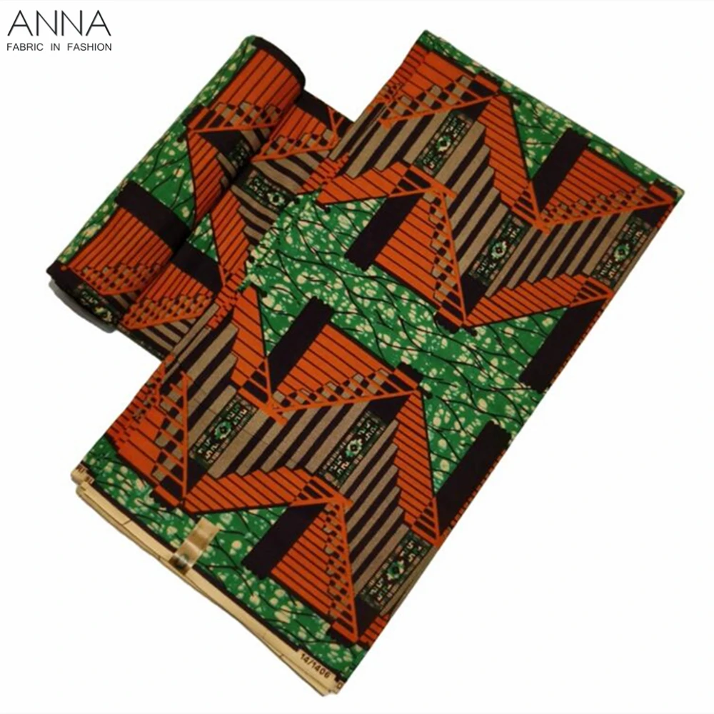 Veritable Wax Ankara Block Prints Batik Fabric African Wax Fabric Nigerian Dutch Hollandais Pagne 100% Cotton For Sewing VL-33