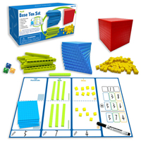 Montessori Math Cubes Digital Learning Toys Early Education Decimal 3D Math Cubes Logical Thinking Training Parish Teaching Aids