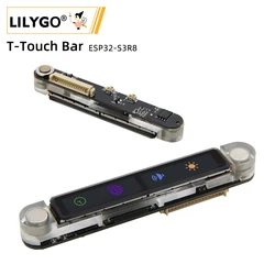 LILYGO® T-Touch Bar ESP32-S3 Touch Display Bar Development Board ESP32-S3R8 WiFi Bluetooth Module Magnetic Round USB Connector