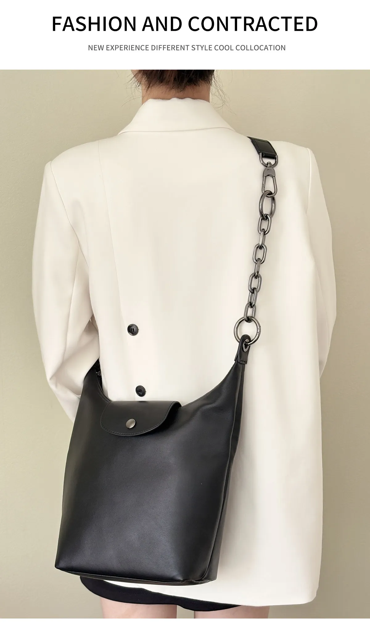 Bag Extension Chain For Longchamp Hobo High-end Fashion Diy Chain Shoulder Replacement Strap Bag Modification Accessories