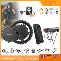 BAFANG 750W 48V Motor BBS02B BBS02 Mid Drive Bike Engine Electric Bicycle Conversion Kit 13Ah 20Ah Lithium Battery Ebike Kits