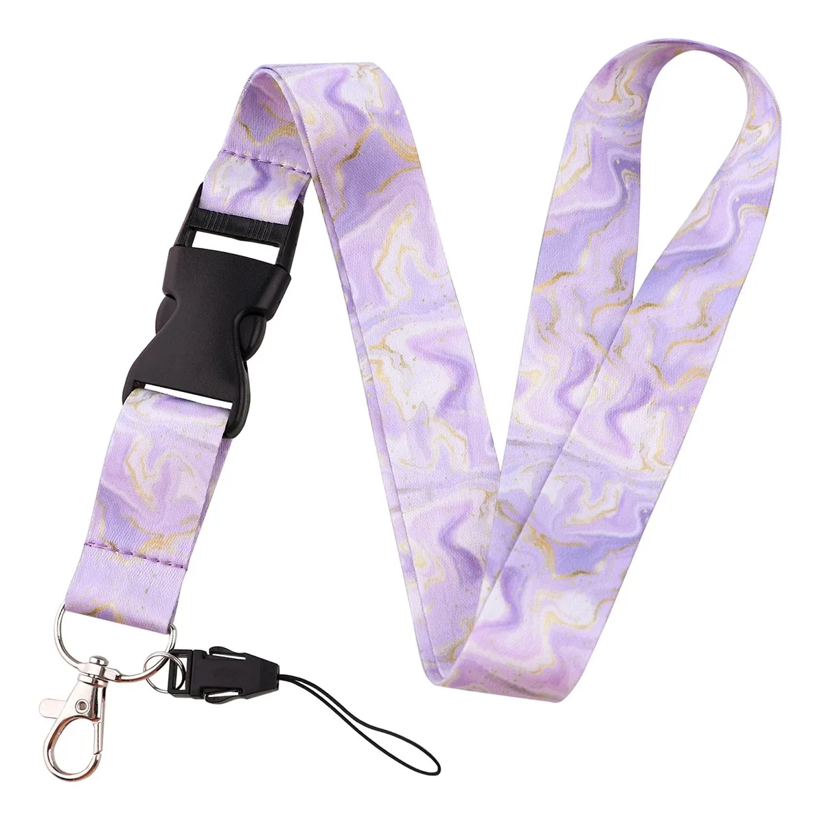 Vlinder Maan Patroon Lanyard voor Sleutel Nekkoord Kaart ID Badge Houder Sleutelhanger Sleutelhouder Sleutelhanger Accessoires Arts Verpleegkundige Gift