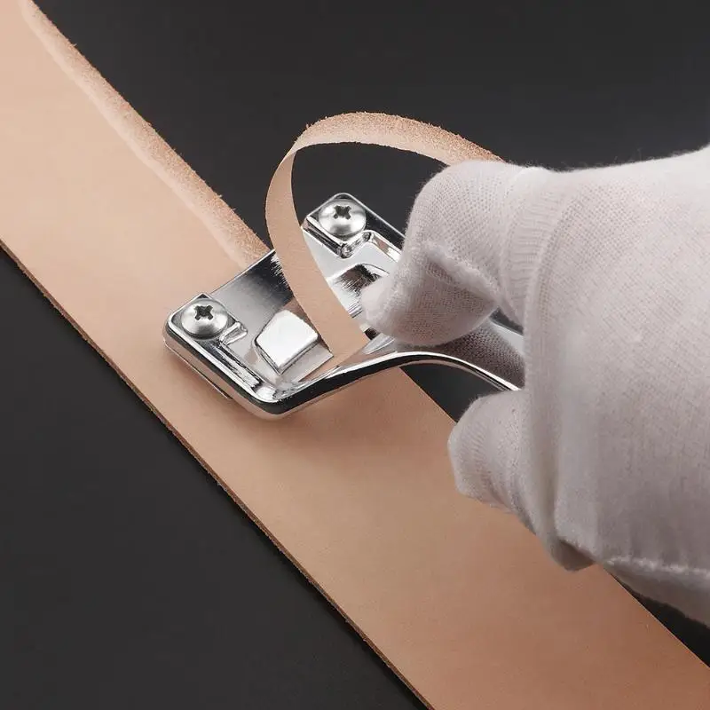 Leather Skiving Knife 1 Set for DIY Leather Carving and Thinning Adjustable Blade Tool for Custom Handbag Production