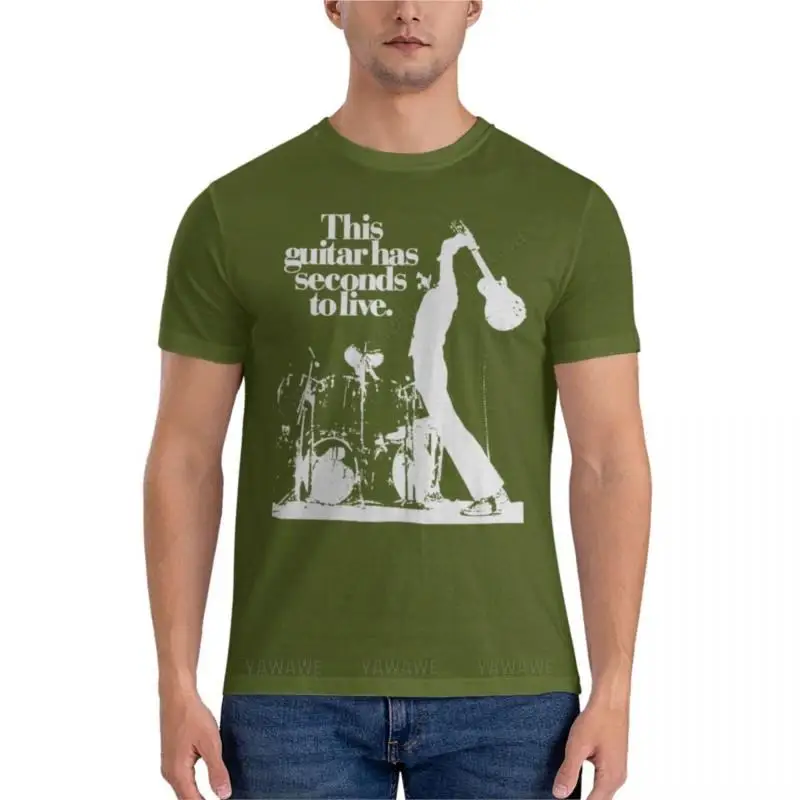 

Новая модель Pete Townshend The Who Эта гитара имеет секунды вживую футболку Rocklegend Guitar Essential Футболка Essential