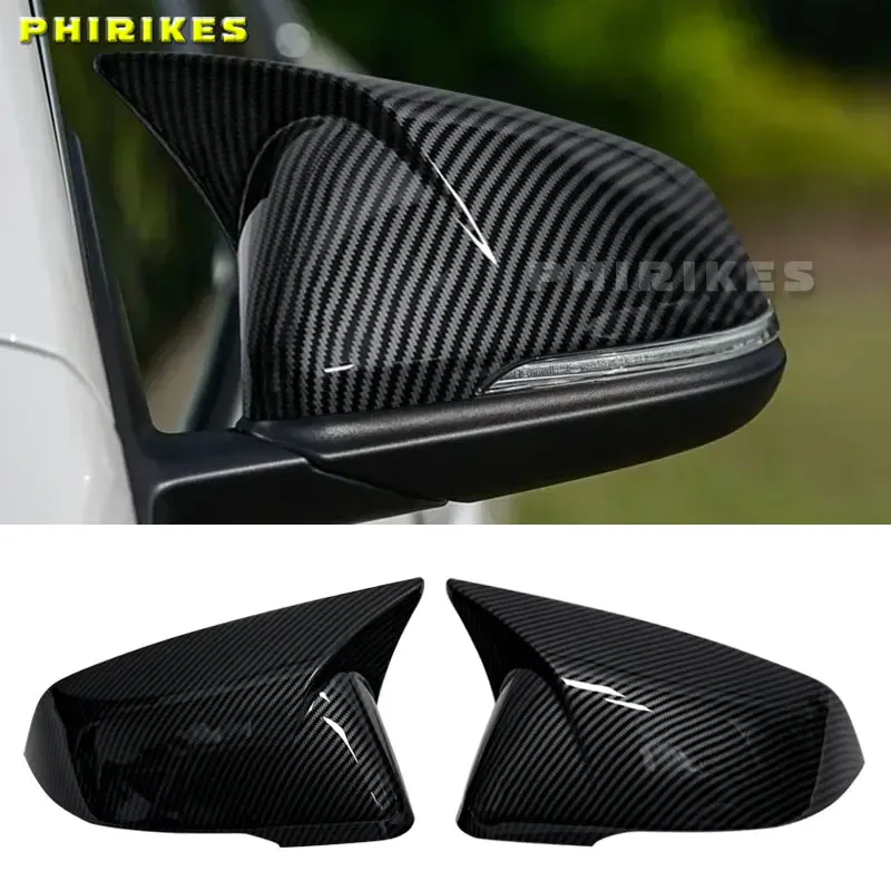 

Carbon Fiber Door Wing Side Mirror Cover Caps Shell for BMW 1 2 Series F44 F40 Z4 G29 X1 F48 F49 X2 F39 Toyota Supra 2019-2023