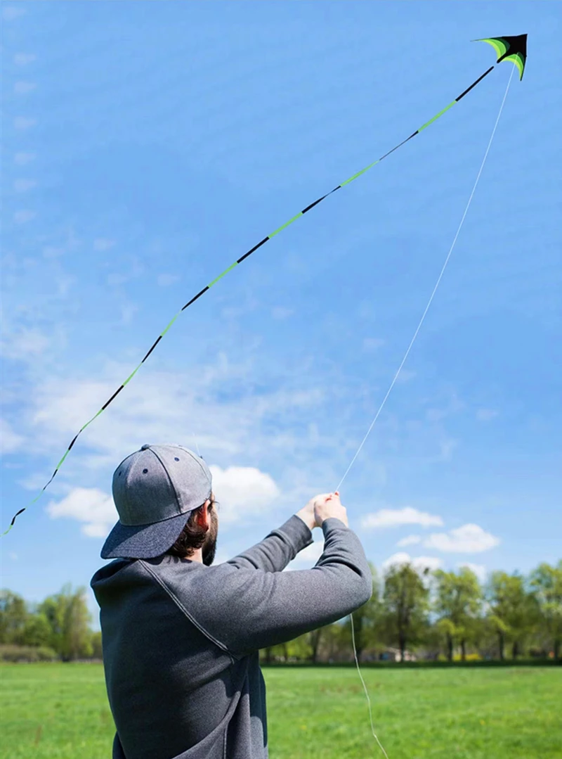 New Children kites flying outdoor fun toys nylon delta kite factory summer toys kitesurf wing kites line wind dragon naish buggy