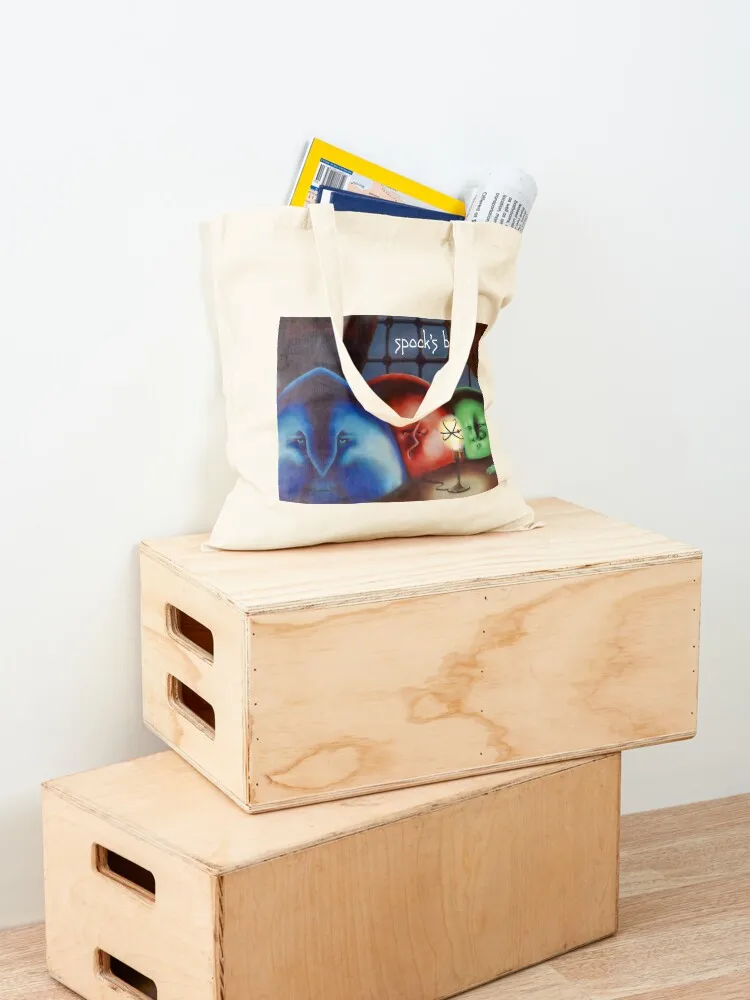 Spock's Beard The Light غطاء الألبوم الأمامي/الخلفي حمل حقيبة قماش حقيبة للنساء حقيبة مخصصة حمل امرأة