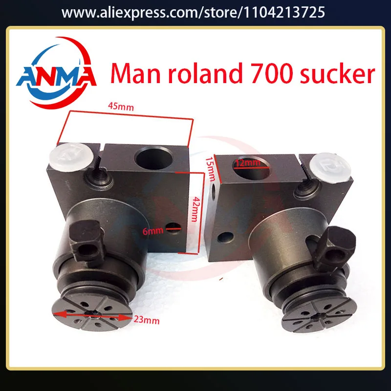 

Man roland 700, запасные части для транспортировочной присоски Roland R700 500 300, ручная насадка для всасывания, присоска для Man Roland