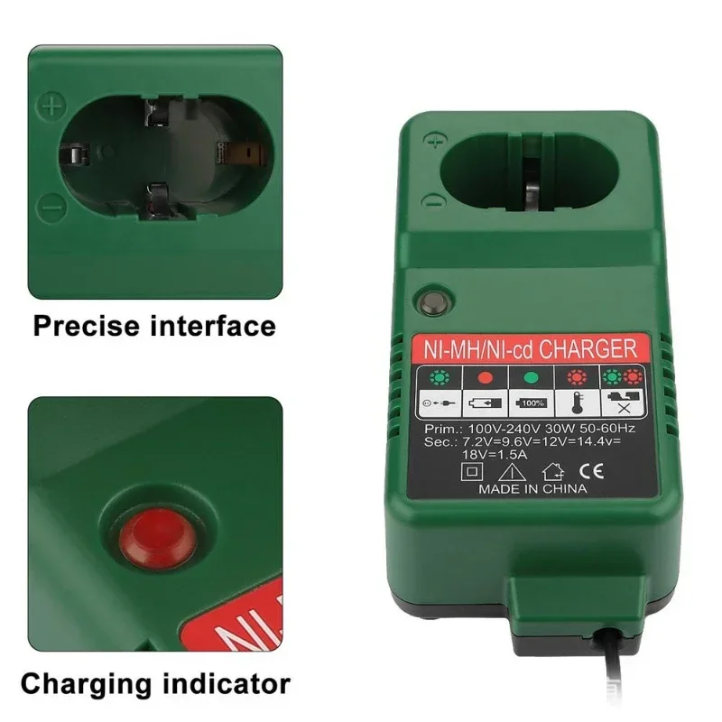 for Makita Battery Charger Charging Adapter Device 7.2V 9.6V 12V 14.4V 18V NI-MH NI-CD Batteries Drill Charger PA12 PA14 PA18