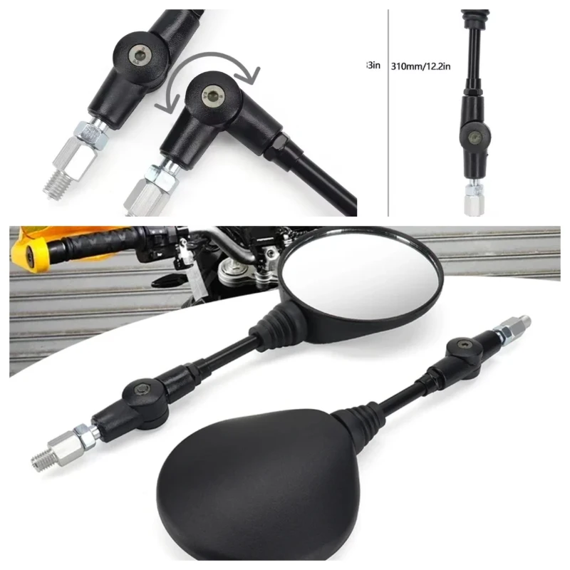 For BMW R nineT R1250GS R1200GS F750GS G850GS S1000XR F900R F900XR S1000R G310GS G310R F800 F650 GS Motorcycle Left Right Mirror
