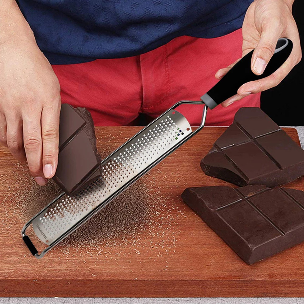 

Stainless Steel Grater Cheese Vegetable Fruit Effortless Kitchen Tool Non Clogging Eco Friendly Safe Storage